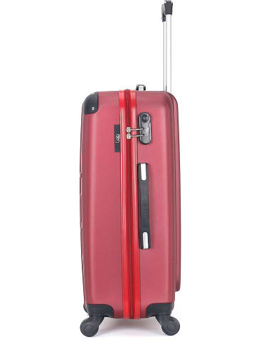Les P´tites Bombes Hardcase-Trolley "Hambourg" in Rot - (B)41 x (H)65 x (T)26 cm