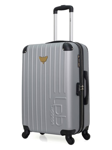 Les P´tites Bombes Hardcase-Trolley in Silber - (B)41 x (H)65 x (T)26 cm