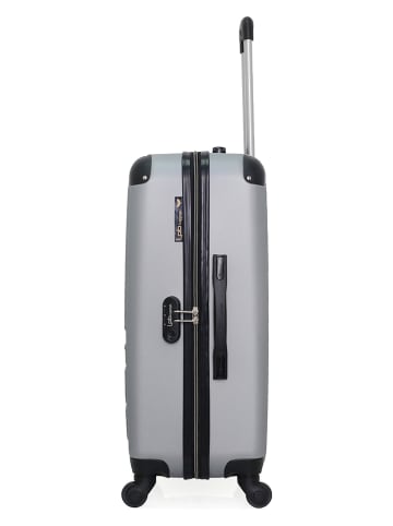 Les P´tites Bombes Hardcase-Trolley in Silber - (B)41 x (H)65 x (T)26 cm