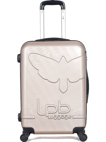 Les P´tites Bombes Walizka "Norine-A" w kolorze beżowym - 36 x 60 x 26 cm