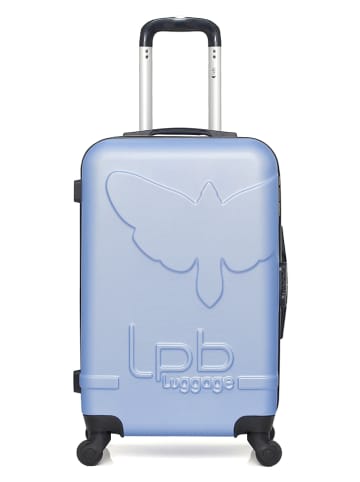 Les P´tites Bombes Hardcase-trolley "Norine-A" lichtblauw - (B)36 x (H)60 x (D)26 cm