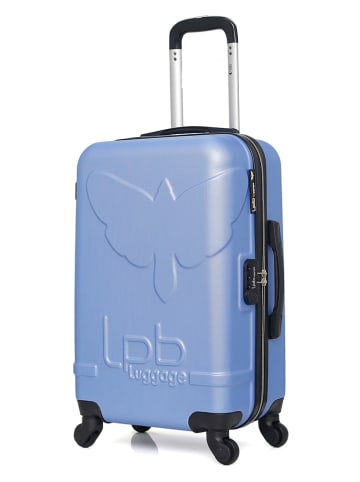 Les P´tites Bombes Hardcase-Trolley "Norine-A" in Hellblau - (B)36 x (H)60 x (T)26 cm