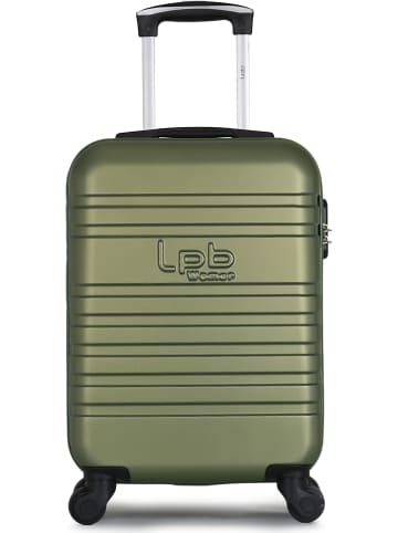 Les P´tites Bombes 2tlg. Set: Hardcase-Trolley und Beautycase "Aurelia" in Khaki