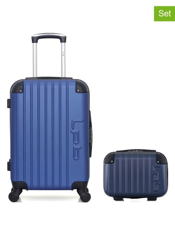 Les P´tites Bombes 2-częściowy zestaw "Hambourg" w kolorze niebieskim