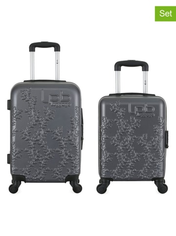 Les P´tites Bombes 2-częściowy zestaw "Nais" w kolorze antracytowym