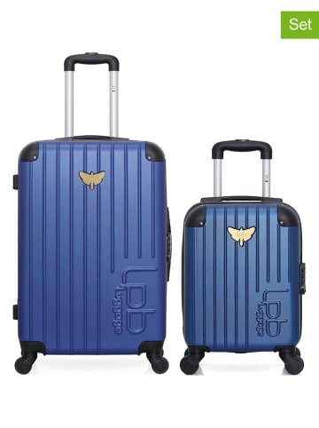 Les P´tites Bombes 2-częściowy zestaw w kolorze niebieskim