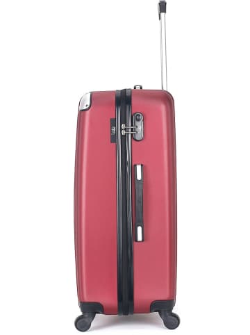 Les P´tites Bombes Hardcase-trolley "Amelie-A" rood - (B)44 x (H)70 x (D)29 cm