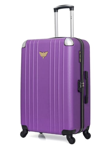 Les P´tites Bombes Walizka "Amelie-A" w kolorze fioletowym - 44 x 70 x 29 cm