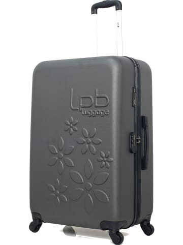 Les P´tites Bombes Hardcase-Trolley "Eleonor" in Grau - (B)47 x (H)75 x (T)29 cm