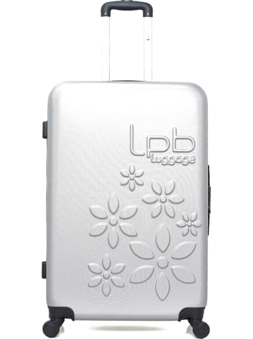 Les P´tites Bombes Hardcase-Trolley "Eleonor" in Silber - (B)47 x (H)75 x (T)29 cm