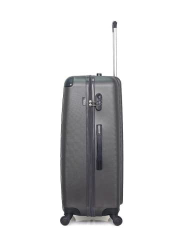 Les P´tites Bombes Hardcase-Trolley "Hambourg" in Anthrazit - (B)47 x (H)75 x (T)29 cm