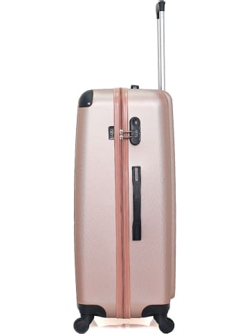 Les P´tites Bombes Hardcase-trolley "Hambourg" roségoudkleurig - (B)47 x (H)75 x (D)29 cm