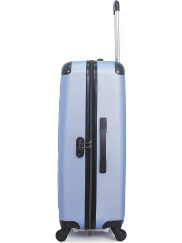 Les P´tites Bombes Hardcase-trolley lichtblauw - (B)47 x (H)75 x (D)29 cm