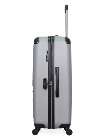 Les P´tites Bombes Hardcase-Trolley in Silber - (B)47 x (H)75 x (T)29 cm