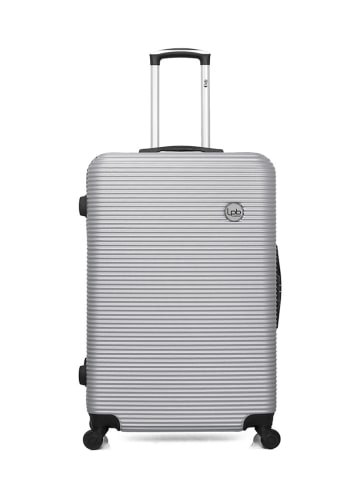 Les P´tites Bombes Hardcase-Trolley "Munich" in Silber - (B)49 x (H)70 x (T)33,5 cm