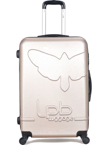 Les P´tites Bombes Hardcase-trolley "Norine-A" beige - (B)44 x (H)70 x (D)29 cm