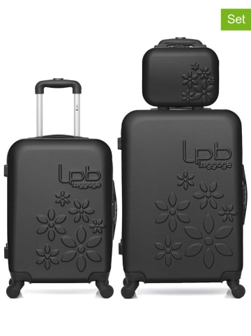 Les P´tites Bombes 3-częściowy zestaw "Eleonor" w kolorze czarnym