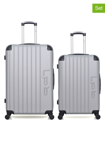 Les P´tites Bombes 2-częściowy zestaw "Hambourg" w kolorze srebrnym