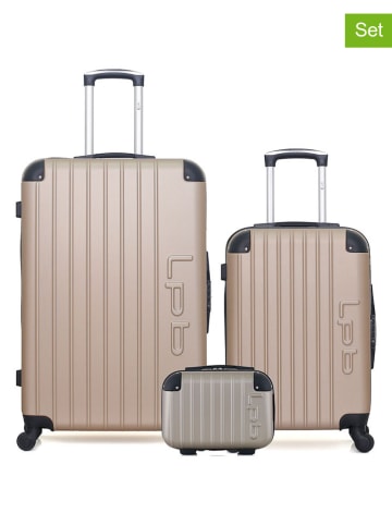 Les P´tites Bombes 3-częściowy zestaw "Hmabourg" w kolorze beżowym