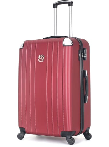 Les P´tites Bombes 3tlg. Hardcase-Trolleyset "Amelie-A" in Rot