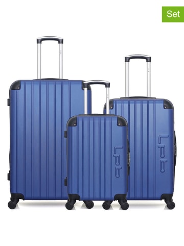 Les P´tites Bombes 3-częściowy zestaw "Hambourg" w kolorze niebieskim