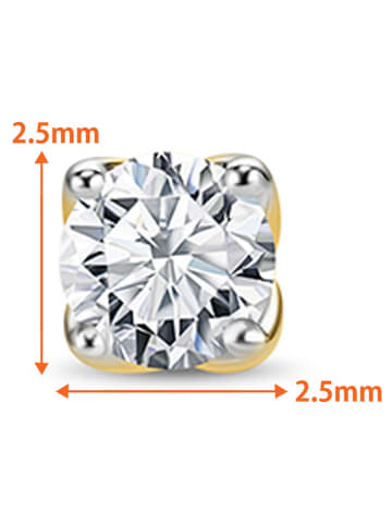 Revoni Gold-Ohrstecker mit Diamanten