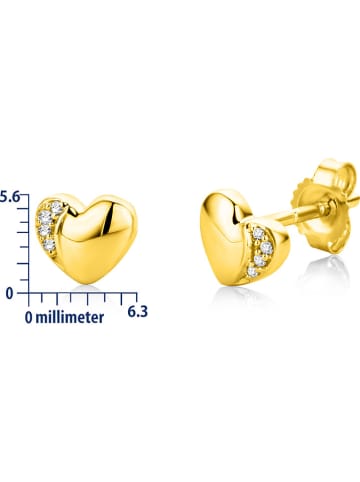 Revoni Gold-Ohrstecker mit Diamanten