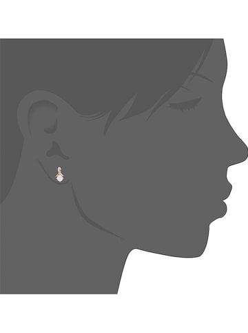 Revoni Gold-Ohrstecker mit Diamanten