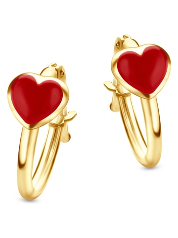 Revoni Złote kolczyki-kreole