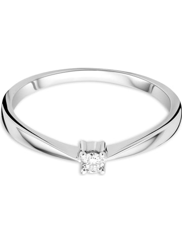Revoni Weißgold-Ring mit Diamant