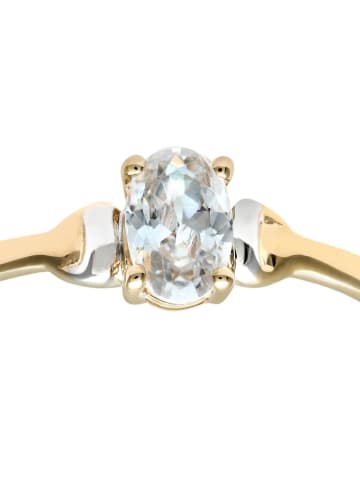 Revoni Złoty pierścionek z szafirem