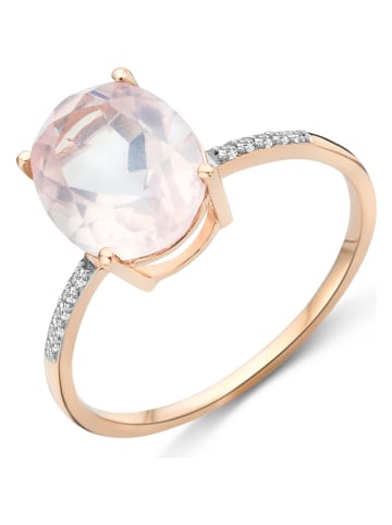 Diamant Exquis Roségold-Ring mit Diamanten