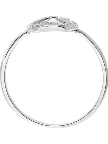 Diamant Exquis Weißgold-Ring mit Diamanten