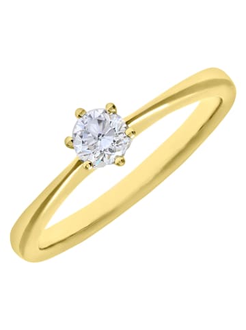 Diamant Exquis Gold-Ring mit Diamant