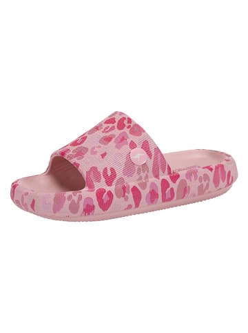 Kangaroos Pantoletten "K-CSK Strap Print" in Rosa