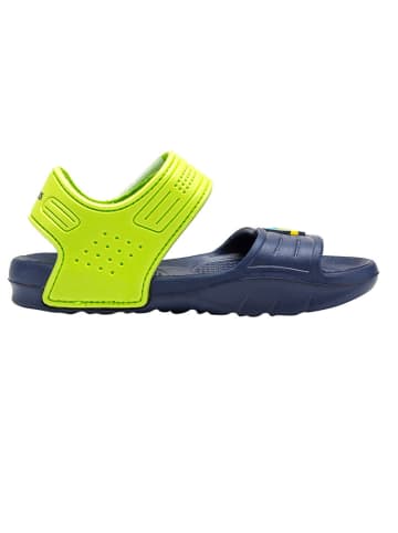 Kangaroos Badesandalen "KangaSwim II" in Dunkelblau/ Grün