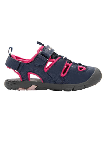 Kangaroos Enkelsandalen "K-Trek" donkerblauw/roze