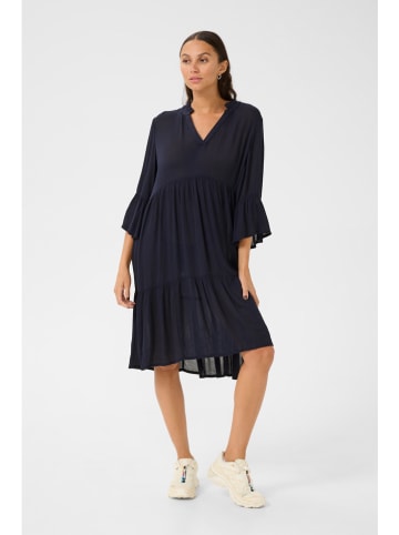 Kaffe Kleid in Schwarz