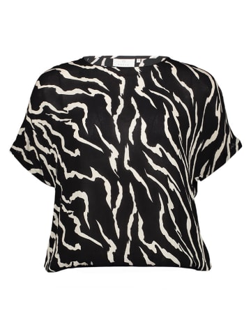 Kaffe Bluse in Schwarz/ Weiß