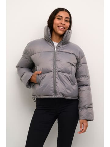 Kaffe Steppjacke in Hellgrau