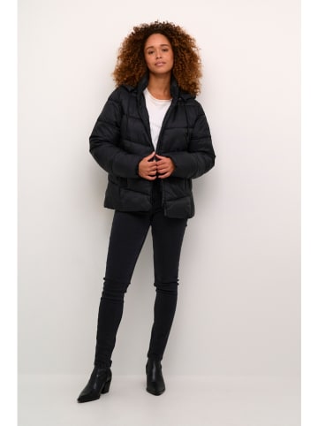 Kaffe Steppjacke in Schwarz