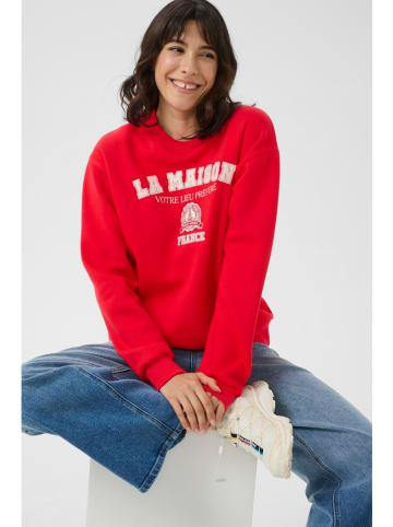 Kaffe Sweatshirt in Rot