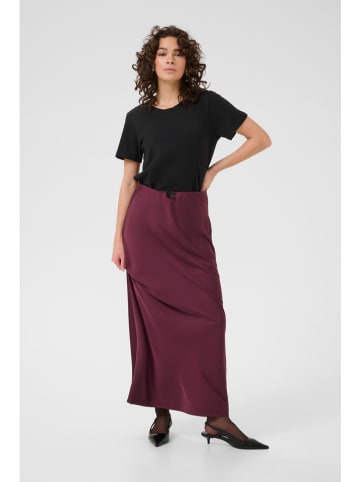 Kaffe Spódnica w kolorze czerwonym