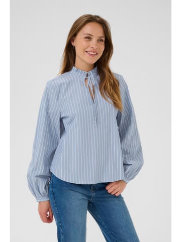 Kaffe Bluse in Hellblau