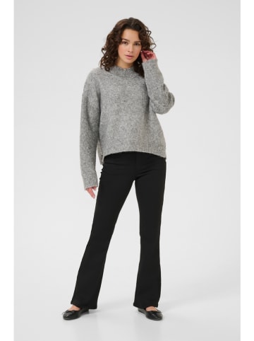 Kaffe Sweter w kolorze szarym
