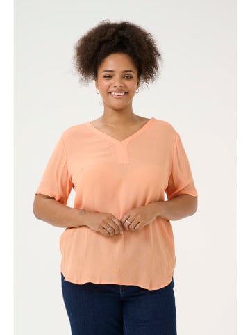Kaffe Blouse abrikooskleurig