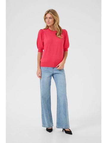 Kaffe Strickshirt in Pink
