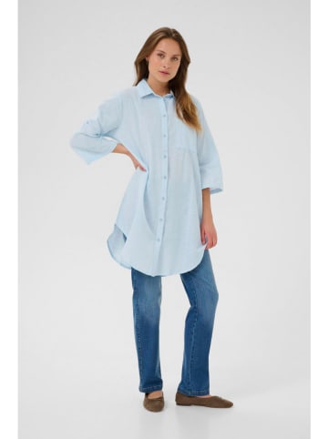 Kaffe Tunika in Hellblau