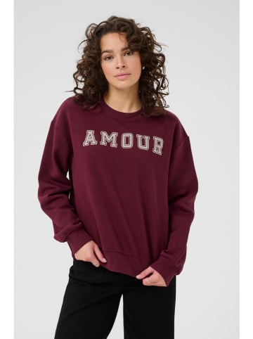 Kaffe Sweatshirt in Rot