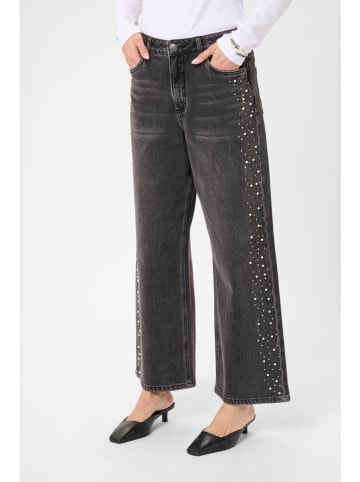 Kaffe Spijkerbroek - regular fit - antraciet